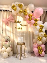 Pink and gold event decor color palette
